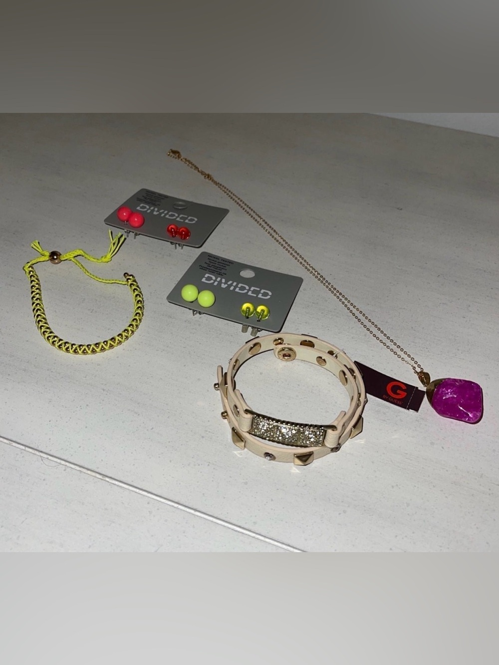 7 Piece Guess // H & M Jewelry Bundle
